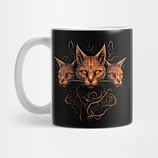 Cerberus as a Cryptic feline Mug